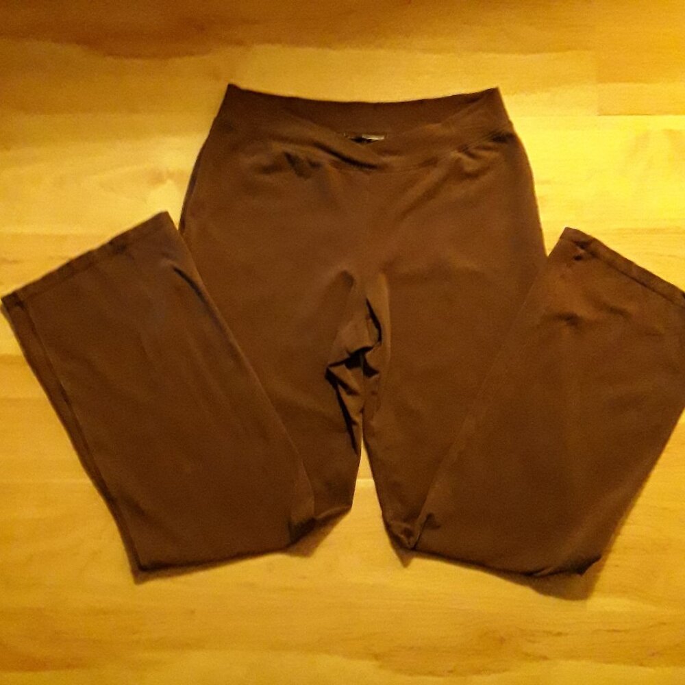 Women's brown cotton pants, size M